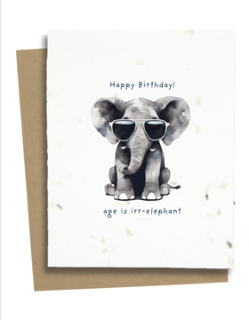 Punny Elephant Card