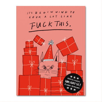 It's Beginning to Look a lot Like... - Holiday Card Set