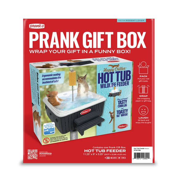 Prank Gift Box Squirrel Hot Tub