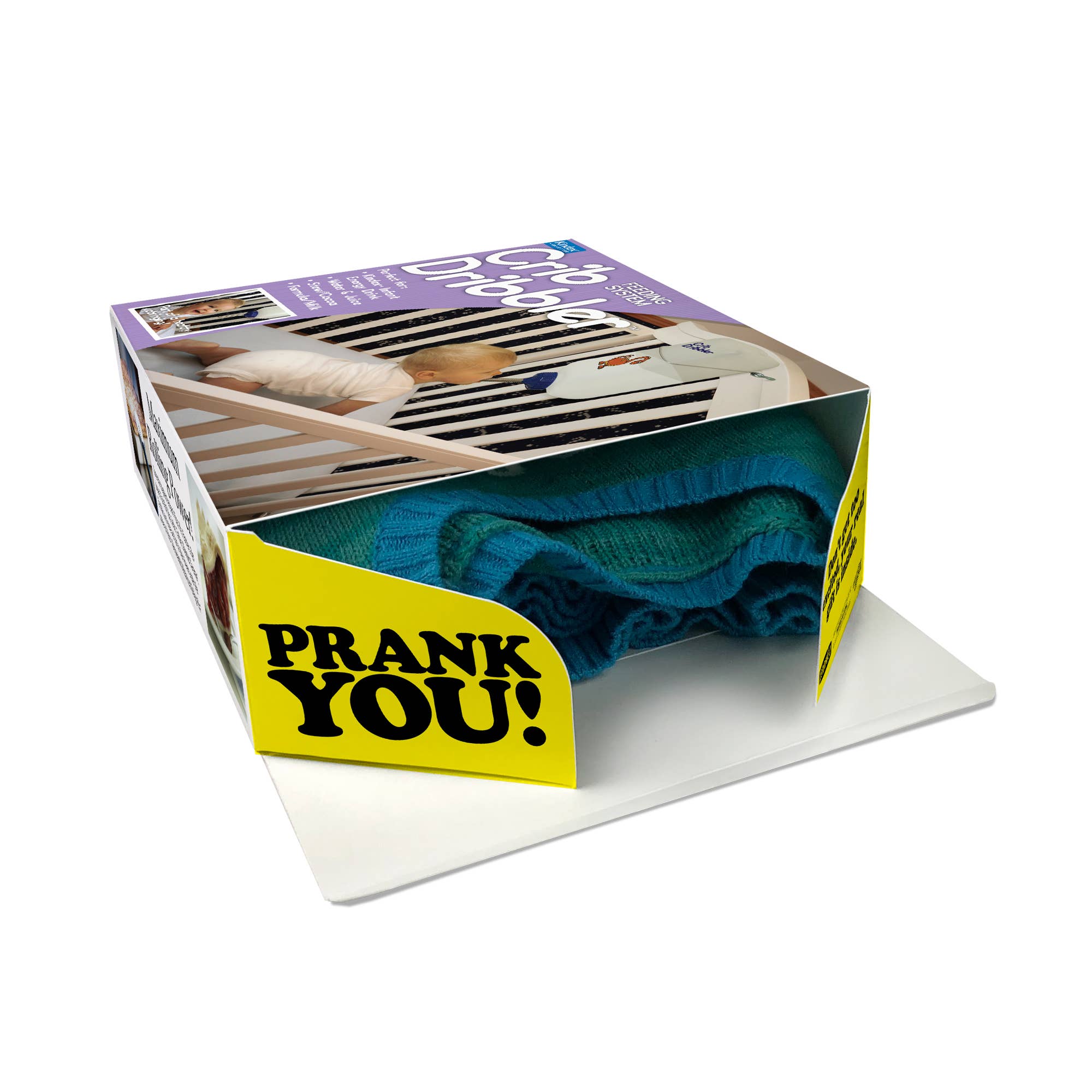 Prank Gift Box Crib Dribbler