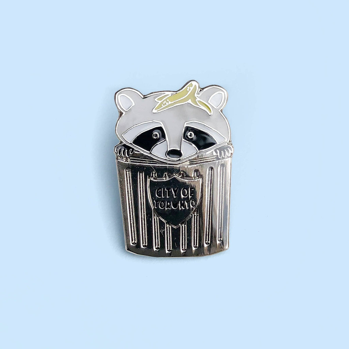 Trash Panda Raccoon Enamel Pin | Caribou Gifts Inc.