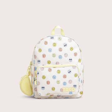 Sydney - Smiley Cream Backpack