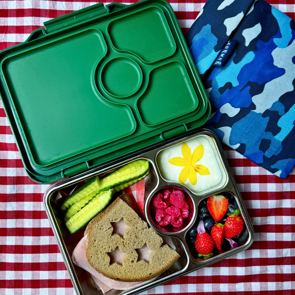 Yumbox Prêt – Leakproof Stainless Steel Lunch Box - Dublin Green