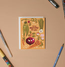 Rooting For You Vegetables - Illustrated Everyday Card-2