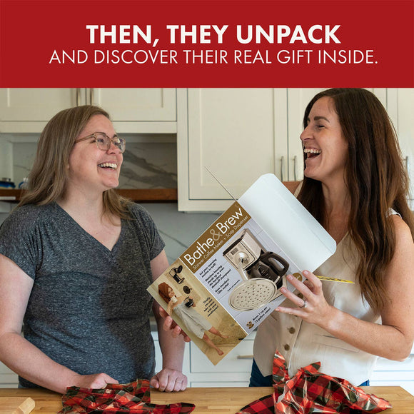 Prank Gift Box Bathe and Brew