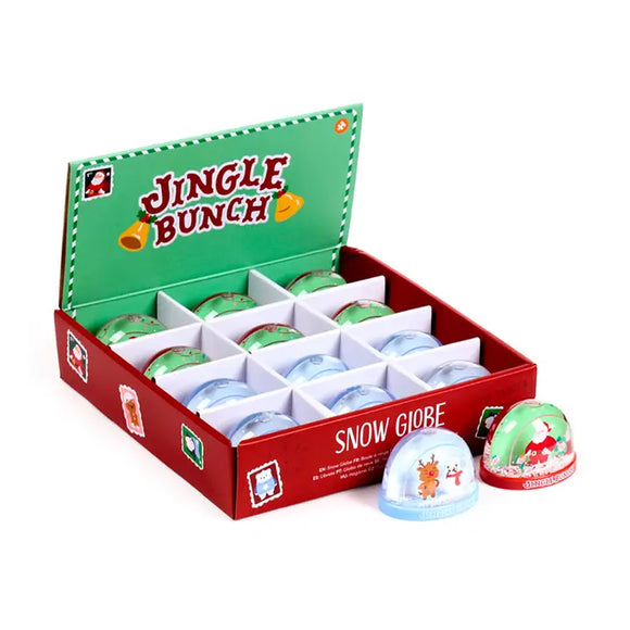 Jingle Bunch Medium Glitter Snow Globe