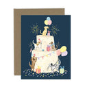 Party Dog Cake Birthday Card-4