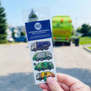 Recycling Trucks - Temporary Tattoos-3