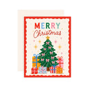 Presents Under the Tree Christmas Card-1