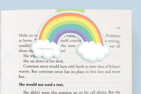 Rainbow Jumbo Magnetic Bookmark - 0
