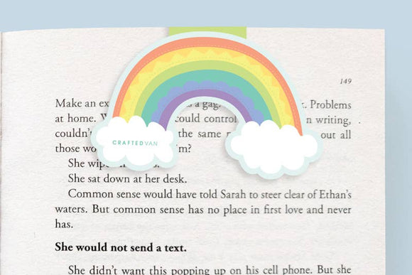 Rainbow Jumbo Magnetic Bookmark