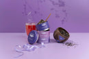 Purple Tea Trio Tin & Spoon - Organic, Fair-Trade Tea Gift-3