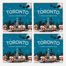 Toronto Is Santa's Favourite Stop Custom Coasters-2