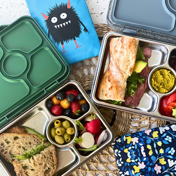 Yumbox Prêt – Leakproof Stainless Steel Lunch Box - Dublin Green