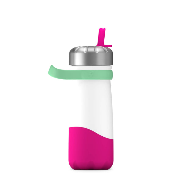 16oz Dragonfruit Traveler with Flip Straw Lid