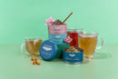 Herbal Tea Trio Tin & Spoon - Organic, Fair-Trade Tea Gift-4