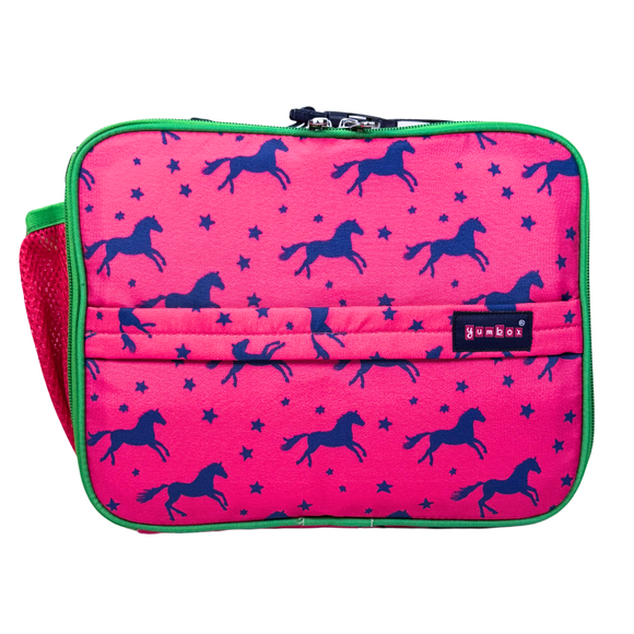 Yumbox Classic Lunch Bag – Insulated Equestrian-Inspired Tote with Vibrant Accents