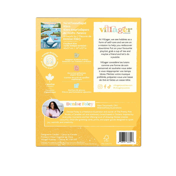 Newfoundland Sites | 500-Piece Puzzle | Designed in Canada