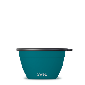 64oz Peacock Blue Salad Bowl