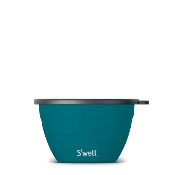 64oz Peacock Blue Salad Bowl