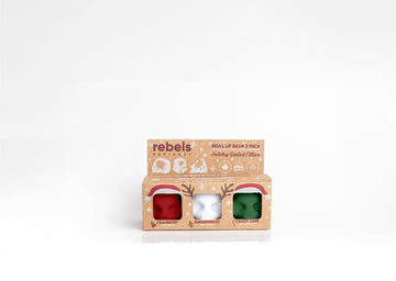 3 Pack Skull Lip Balm HOLIDAY LIMITED EDITION