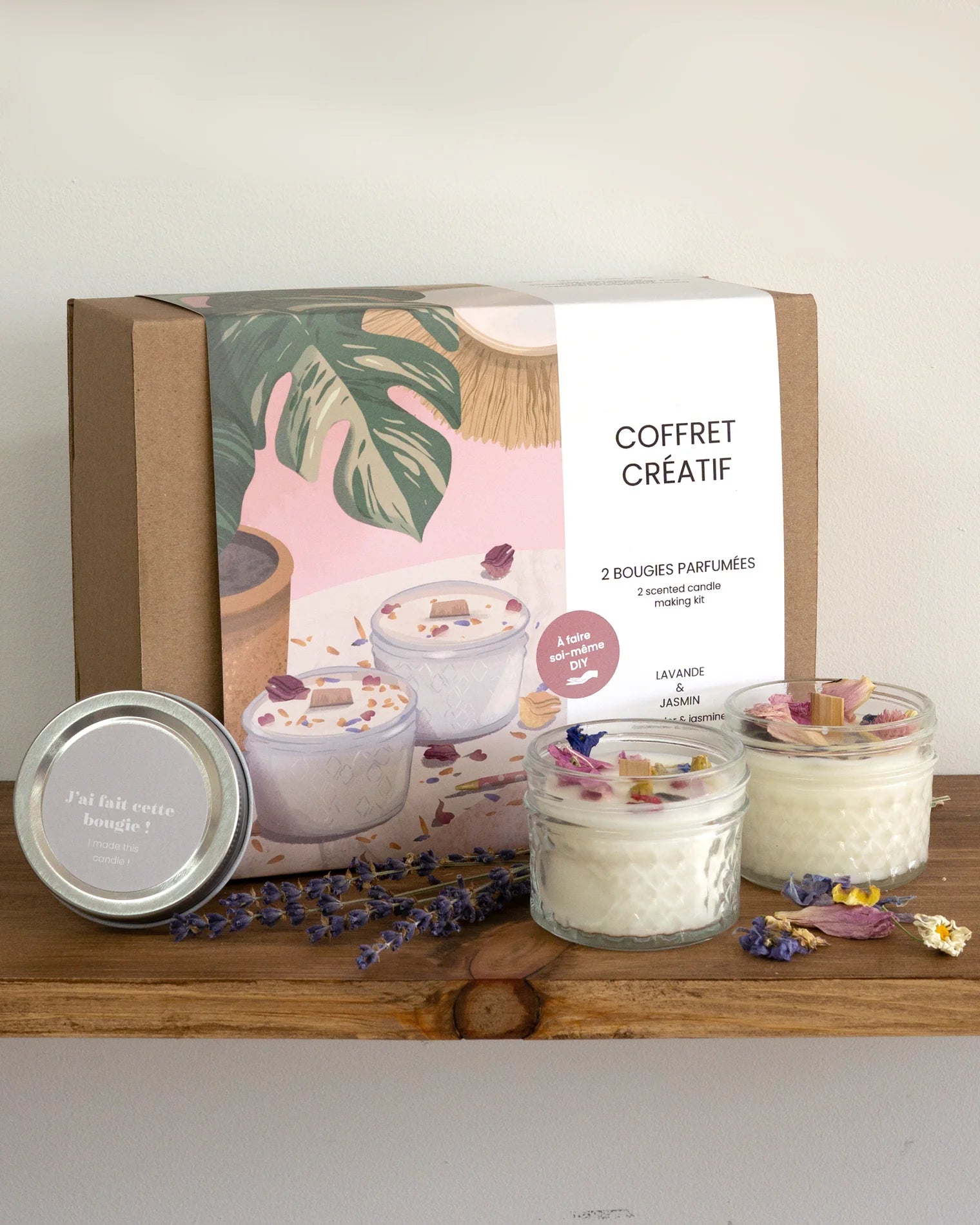 DIY Floral Candle Making Kit