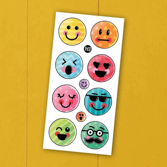 The Emotional Emojis - Temporary Tattoos