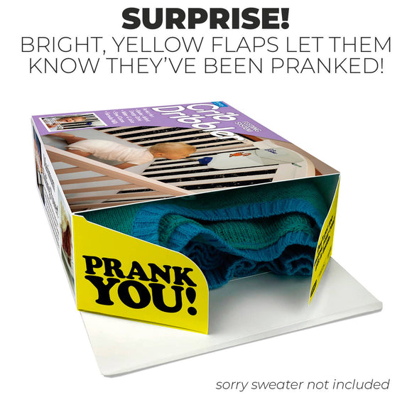 Prank Gift Box Crib Dribbler