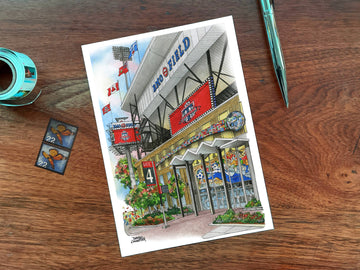 BMO Soccer Field Toronto Postcard - 0