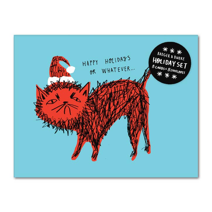 Snitty Kitty Holiday Card Set