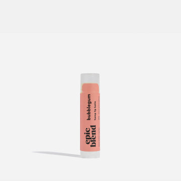 Bubblegum Lip Balm - Handmade Canadian Bubblegum Lip Balm in peach-toned tube, unique gift from Epic Blend.