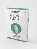 Alabaster Feather Pendant Kit-1