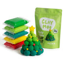 Xmas Tree Ornament Clay Crafting Kit-1