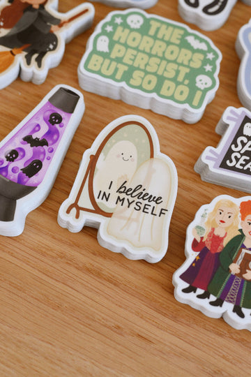 I Believe In Myself Ghost - Encouragement Vinyl Sticker - 0