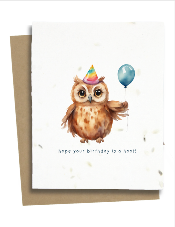 Funny Owl Birthday Wishes