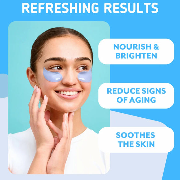 Serve Chilled On Ice Firming Eye Gels - 5 Pairs