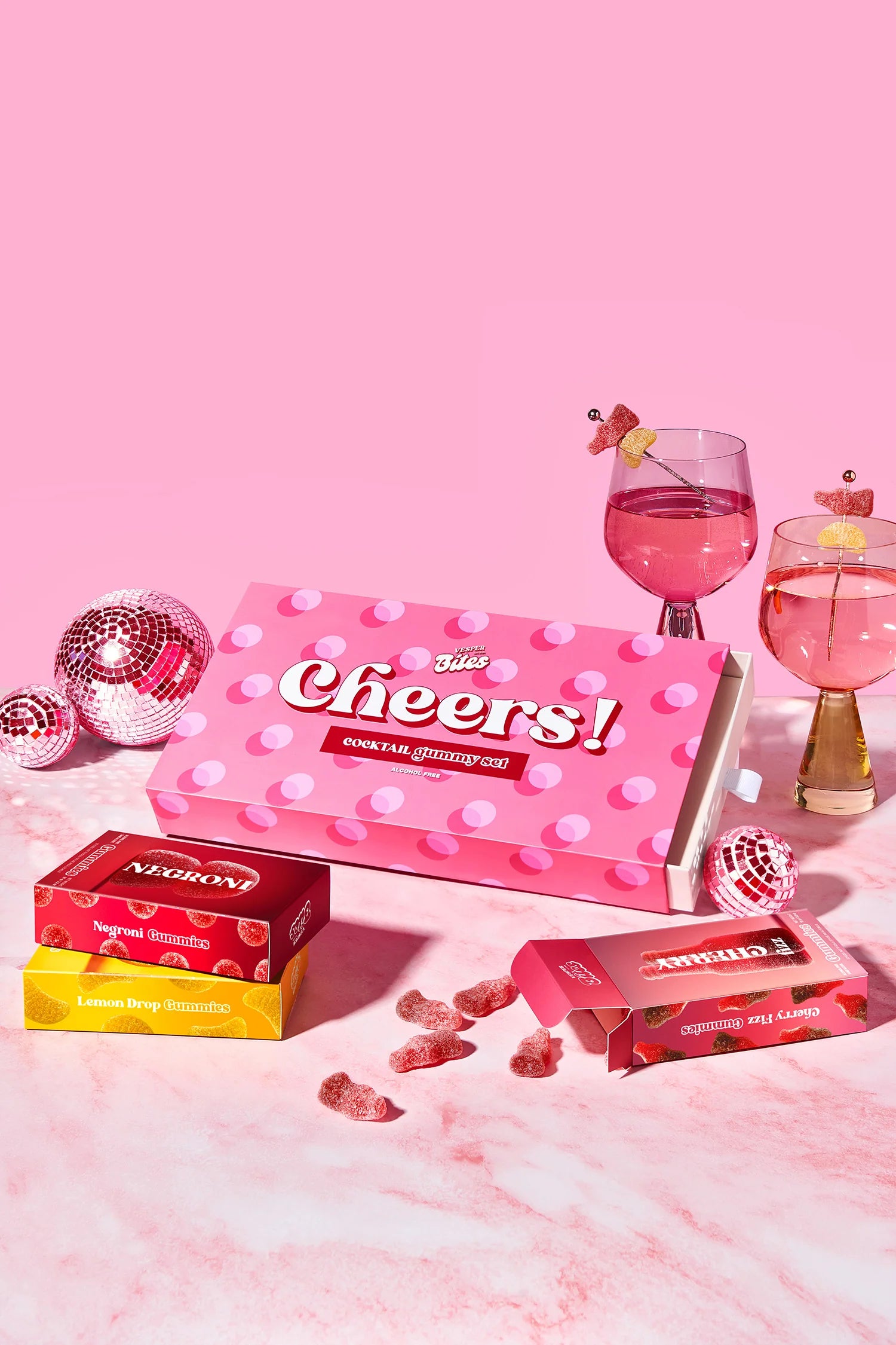Cheers! Cocktail Gummy Gift Set - 0