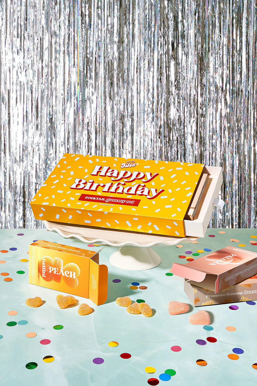 Happy Birthday Cocktail Gummy Gift Set - 0