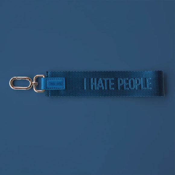 I hate People Wristlet