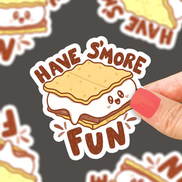 Have S'More Fun Smores Vinyl Sticker