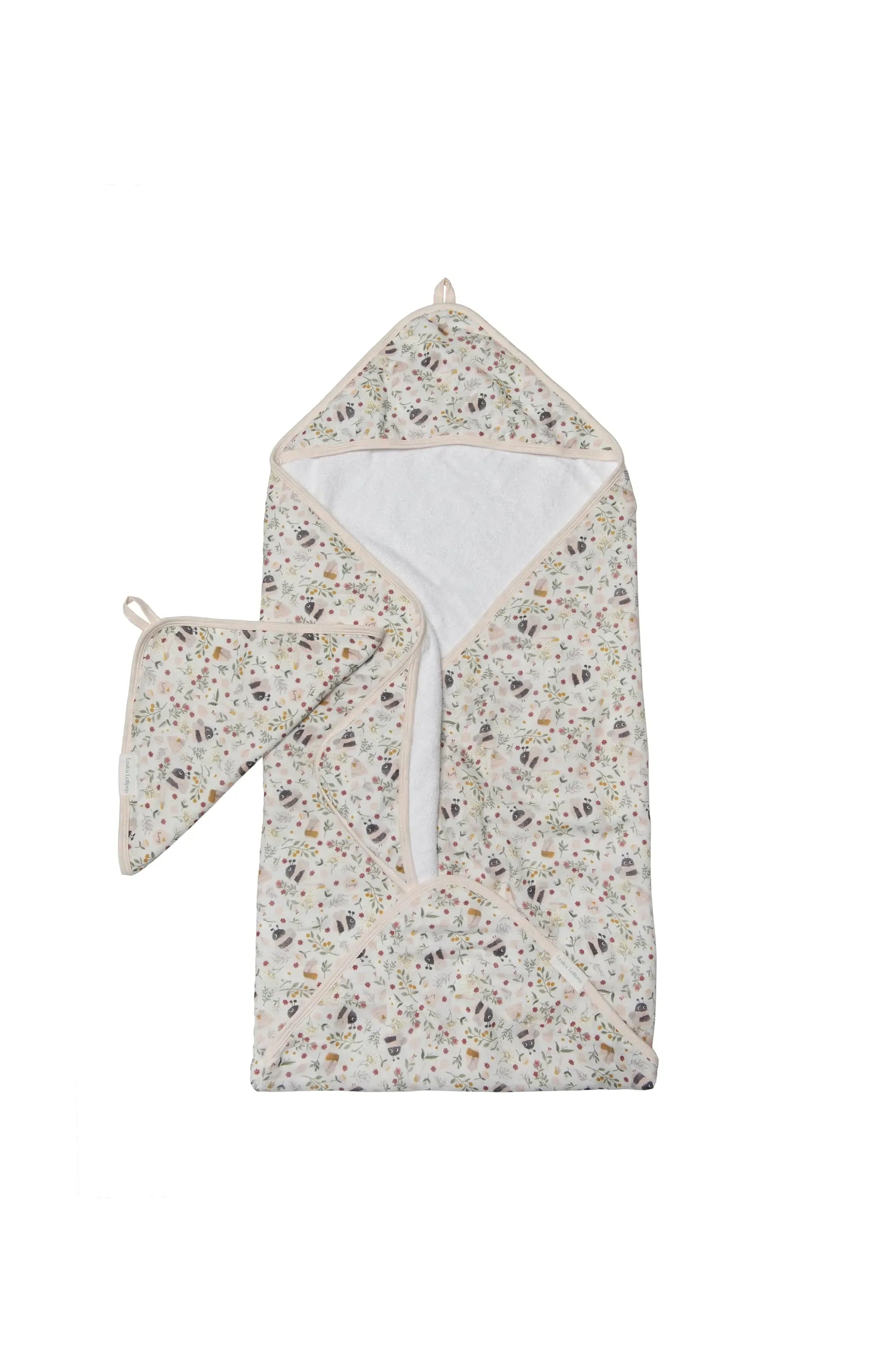 Loulou Lollipop Hooded Towel Set (various patterns)