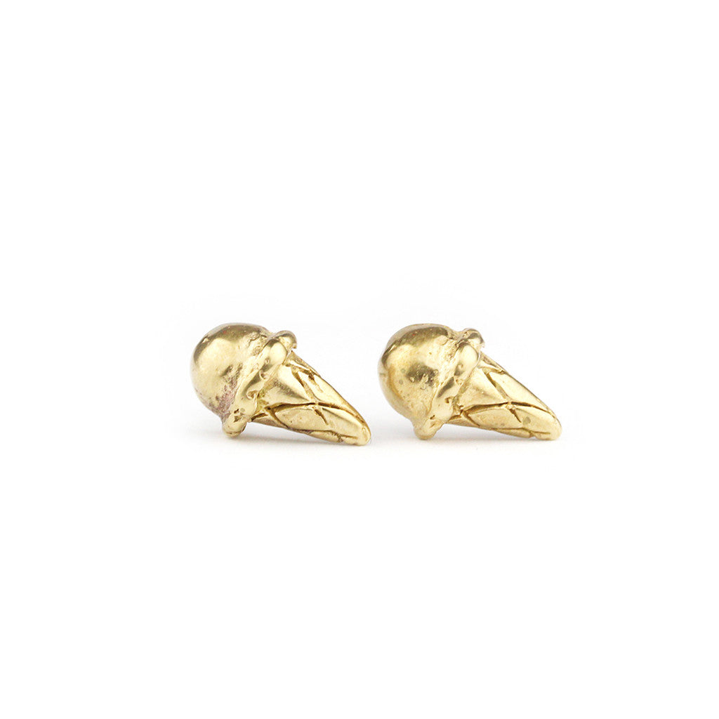 Bronze Ice Cream Studs | Marmalade Designs