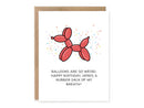 Funny Balloon Animal Birthday Card-1