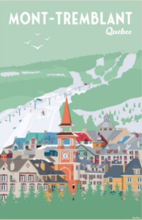 Mont-Tremblant Travel Magnet