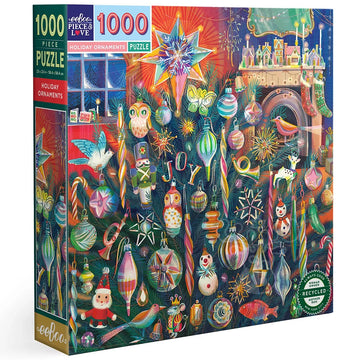 Holiday Ornaments 1000 Piece Puzzle