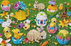 LEGO Easter Egg Hunt 500-Piece Puzzle - 0