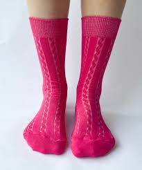 Cable Knit Dress Socks | Made in Canada | Various Colours