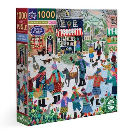 Christmas in the Square 1000 Piece Puzzle