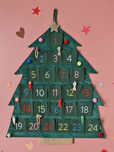 Christmas Tree Reusable Advent Calendar