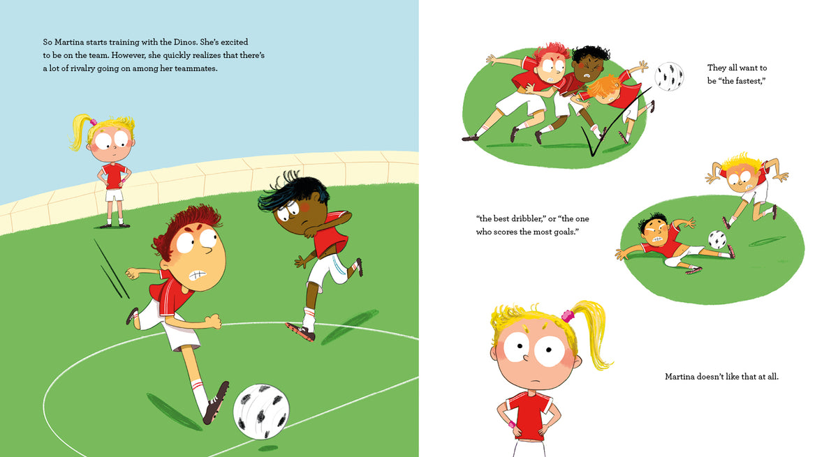 Martina the Soccer Star Book | Caribou Gifts Inc.
